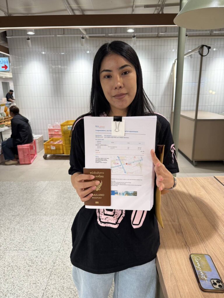 ลูกค้าที่ได้รับวีซ่ากับเรา